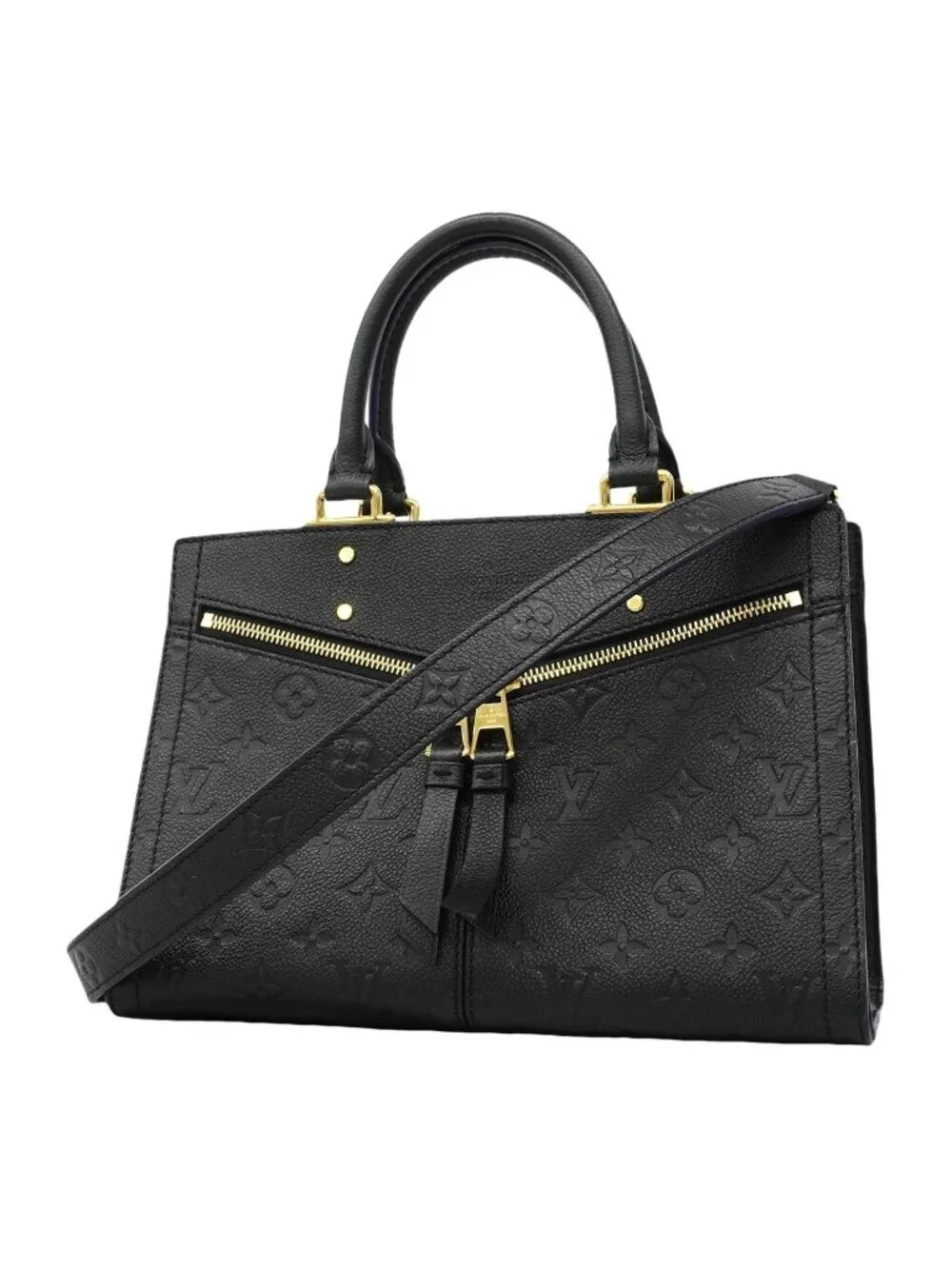 Louis Vuitton Handbag Monogram Empreinte Suri PM Noir 2-Way